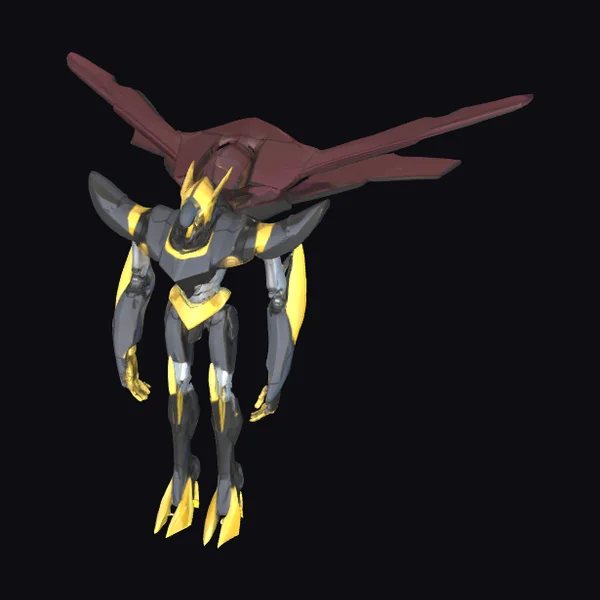 Winged Robot Knight