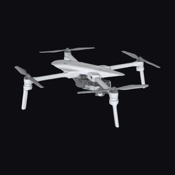 White Drone Frame