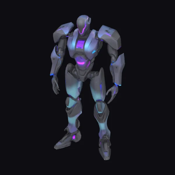 Cybernetic Warrior Robot