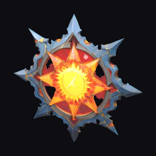 Shattered Golden Sun Emblem