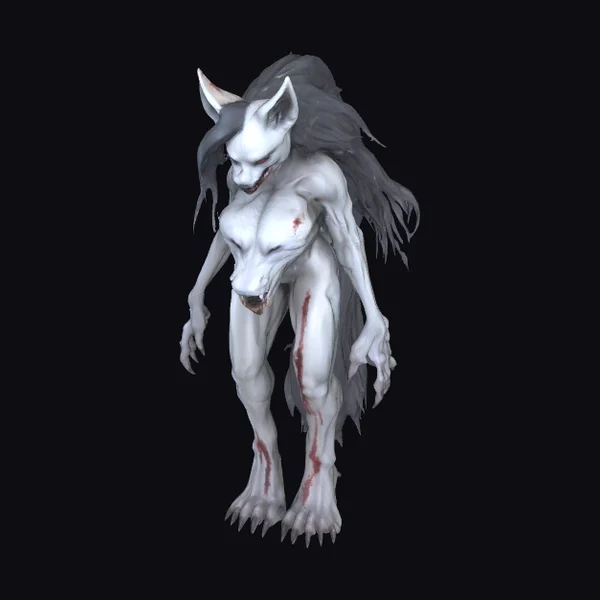 Vampiric Wolf Woman