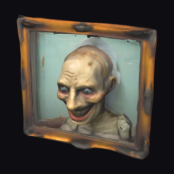 Creepy Old Man Portrait