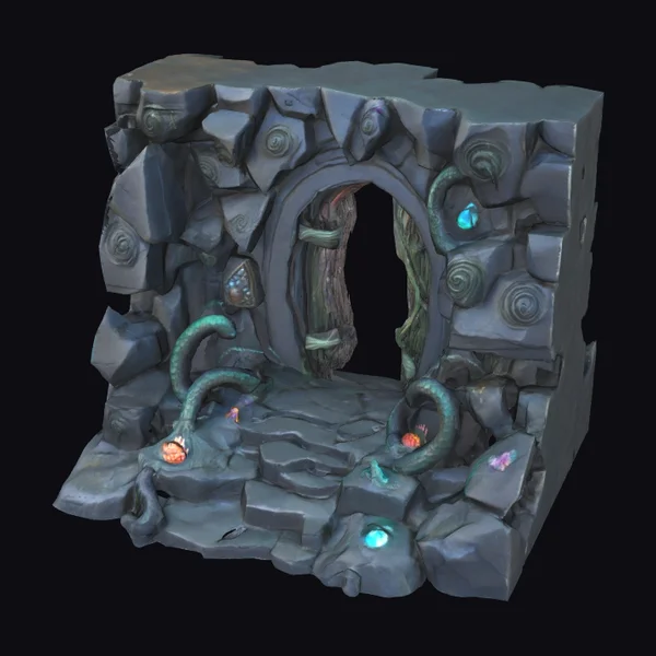 Mystic Oceanic Portal Door