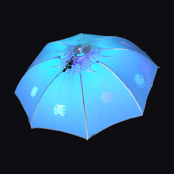 Cyberpunk Umbrella with Katana
