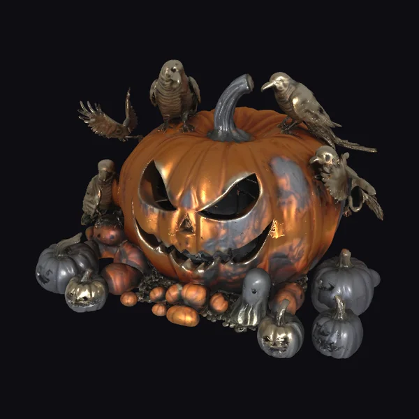 Halloween Pumpkin Decoration