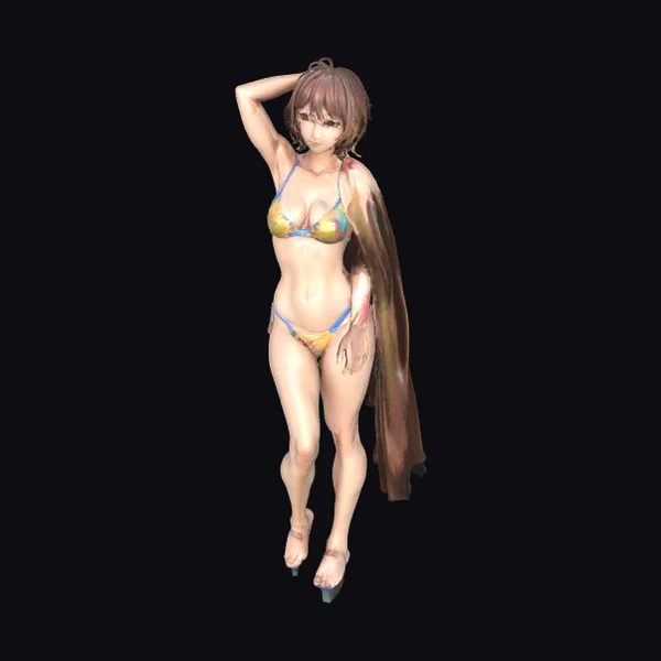 Anime Female Swimsuit Figure