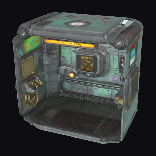 Retro Sci-Fi Control Box