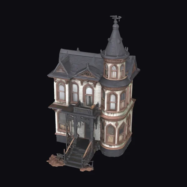 Haunted Mansion Facade