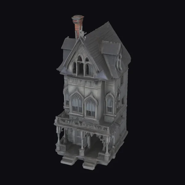 Haunted Mansion Facade