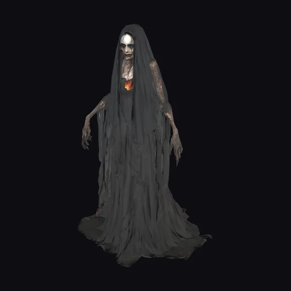 Burning Female Reaper