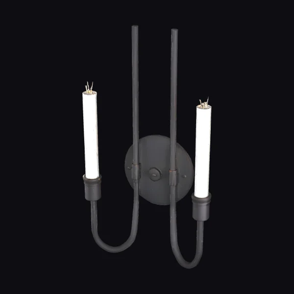 Dual Candle Wall Sconce