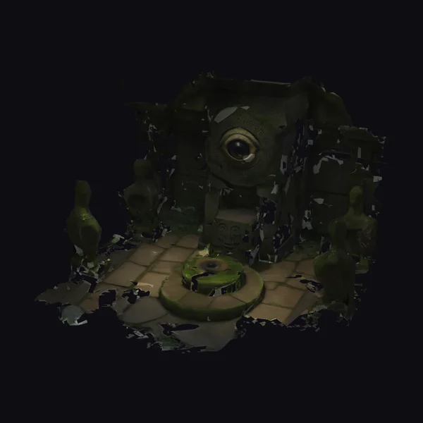 Ancient Stone Temple Chamber