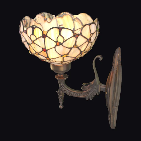 Stained Glass Wall Sconce