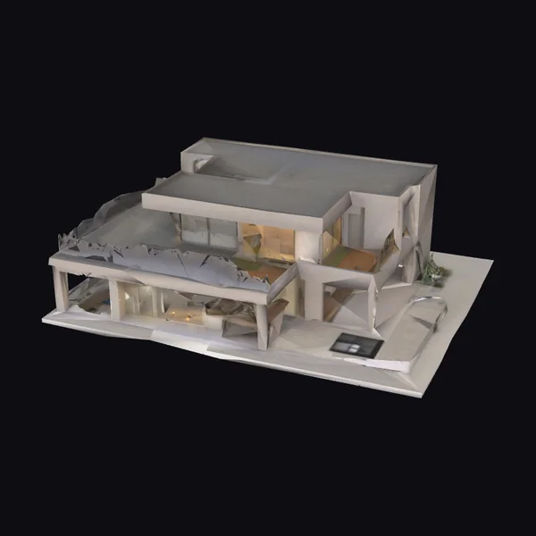 Modern Desert Villa Model