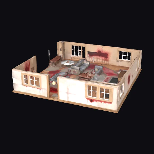 Bloody Interior Scene