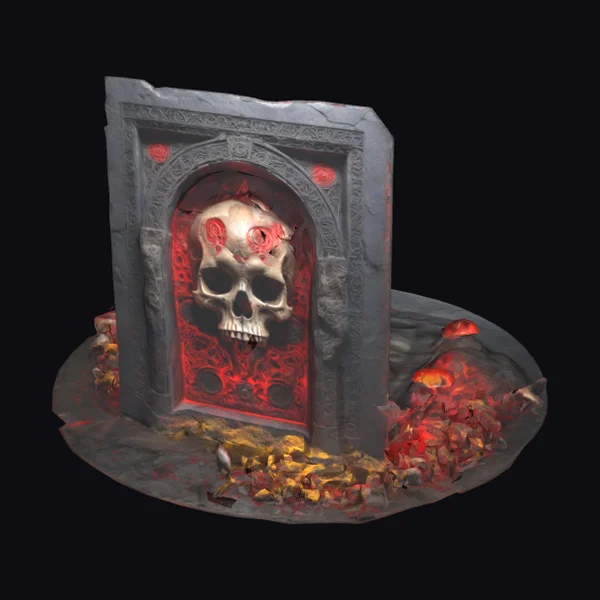 Ancient Demonic Stone Portal