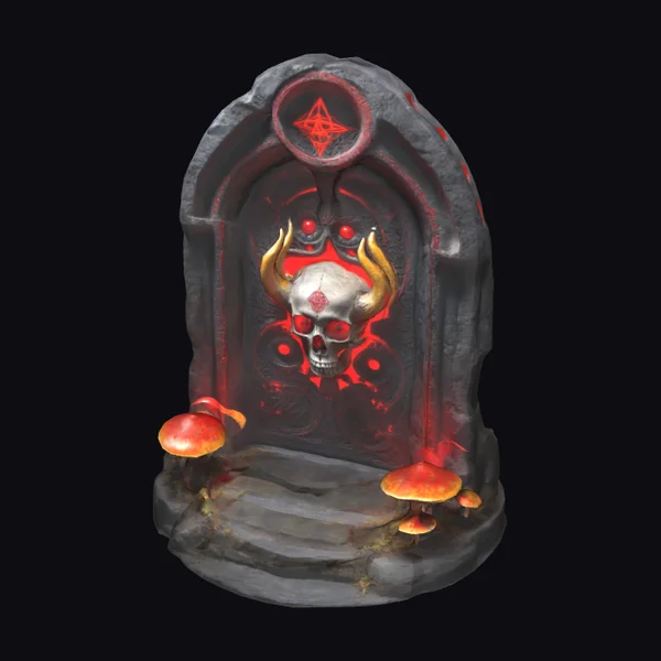 Demonic Stone Portal Arch