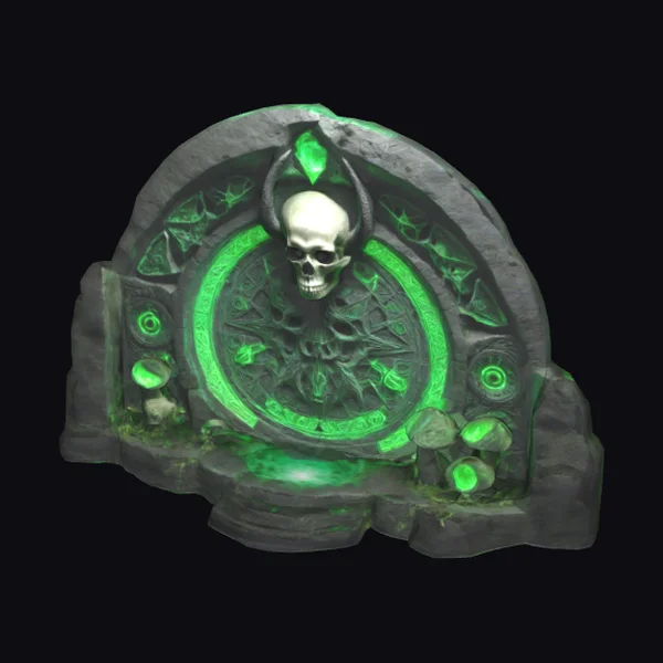 Ancient Demonic Stone Portal