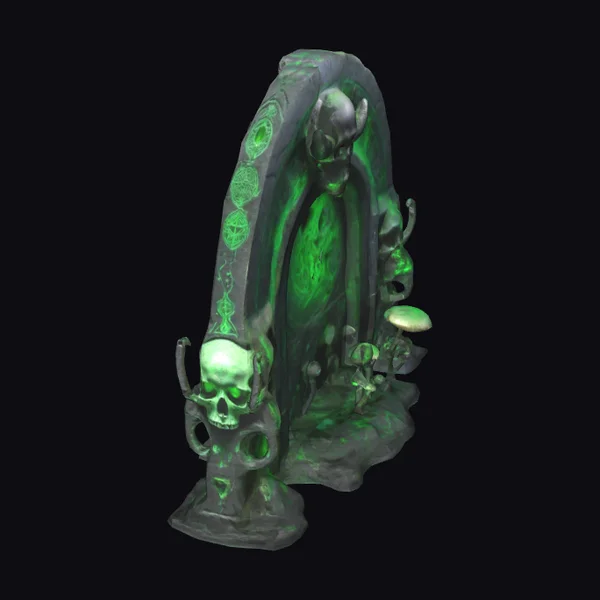 Ancient Demonic Stone Portal