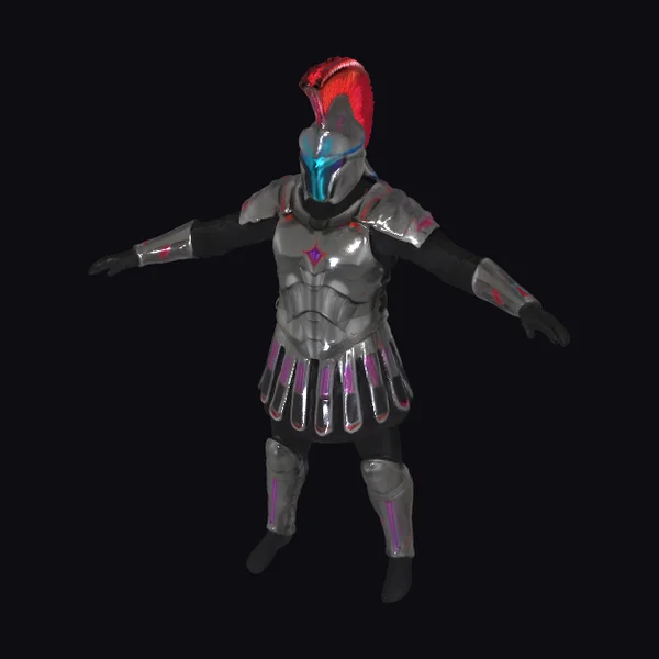 Futuristic Roman Armor Set