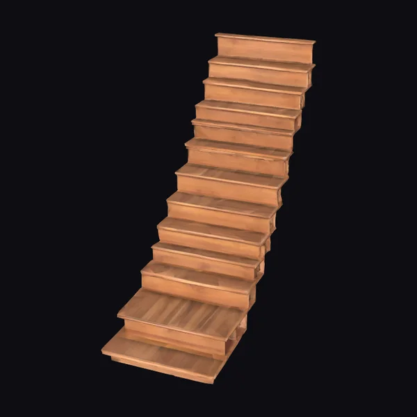 Brown Wooden Staircase