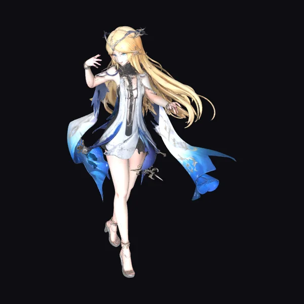 Blonde Warrior Maiden