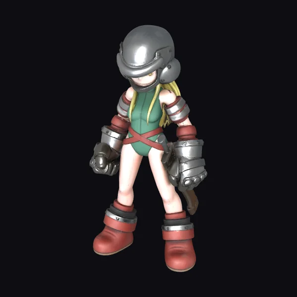 Armored Female Warrior