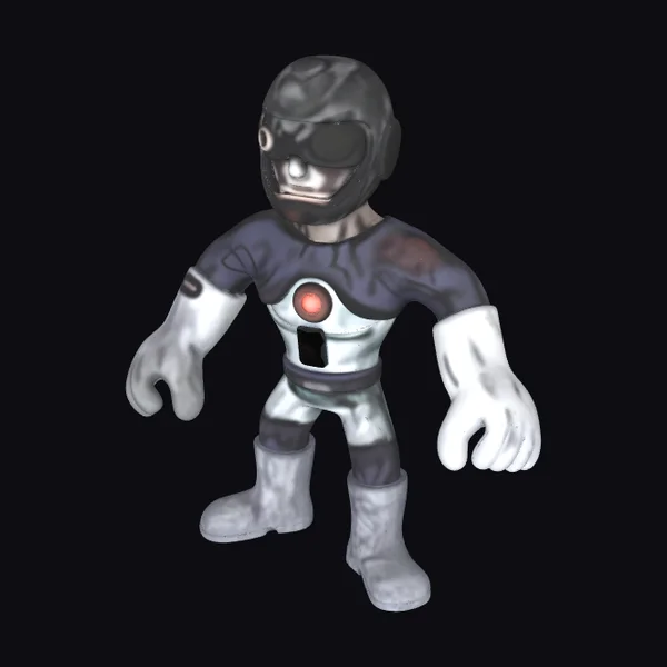 Cyborg Hero Figure