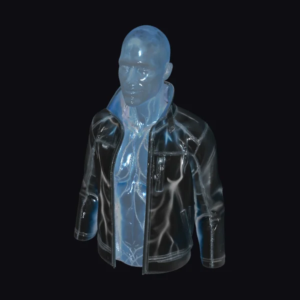 Cybernetic Male Torso