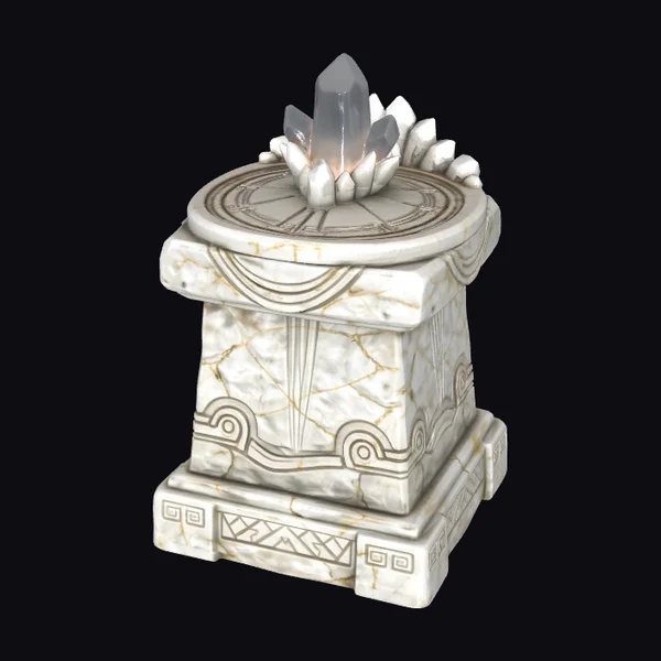 Mystical Stone Pedestal