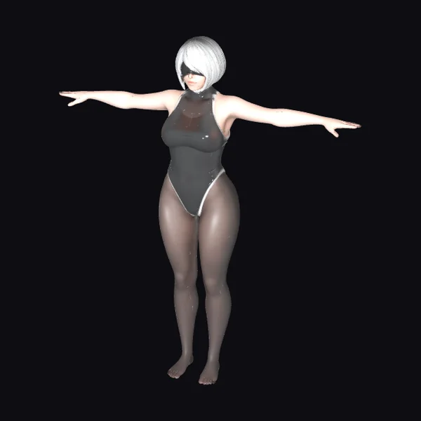 Female Android Figure