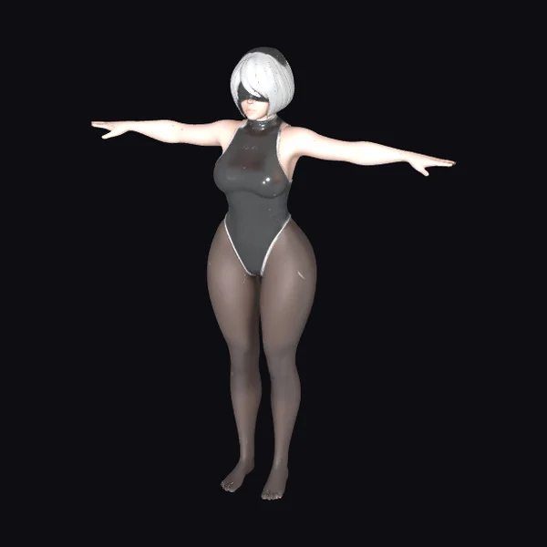 Female Android Warrior