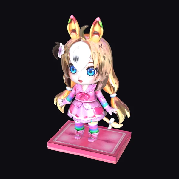 Kawaii Bunny Girl Figurine