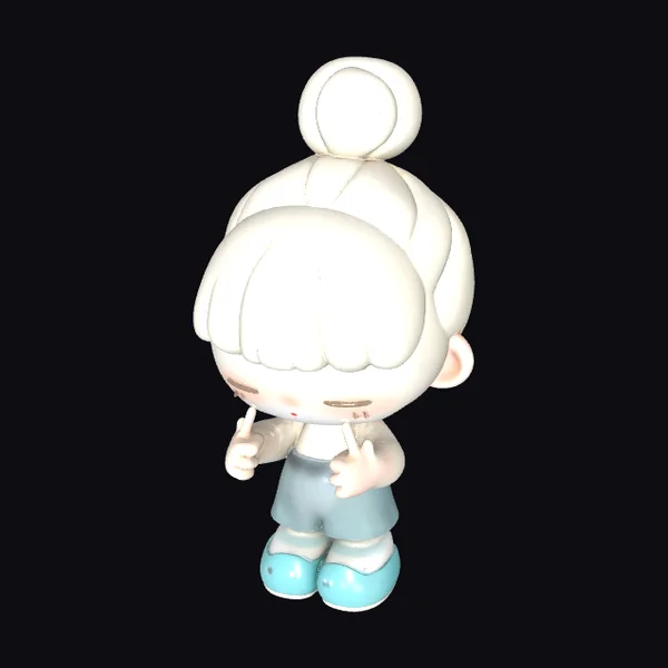 Cute Cartoon Child Figure