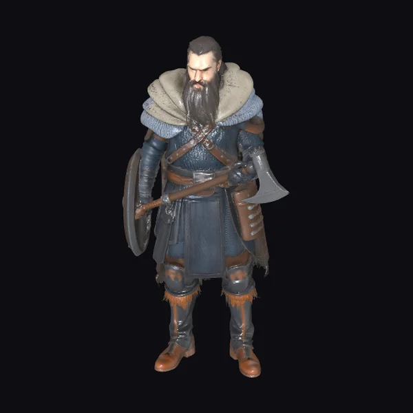 Viking Warrior with Axe
