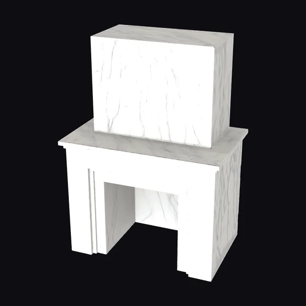 Marble Fireplace Mantel