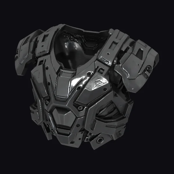 Modular Sci-Fi Chest Armor