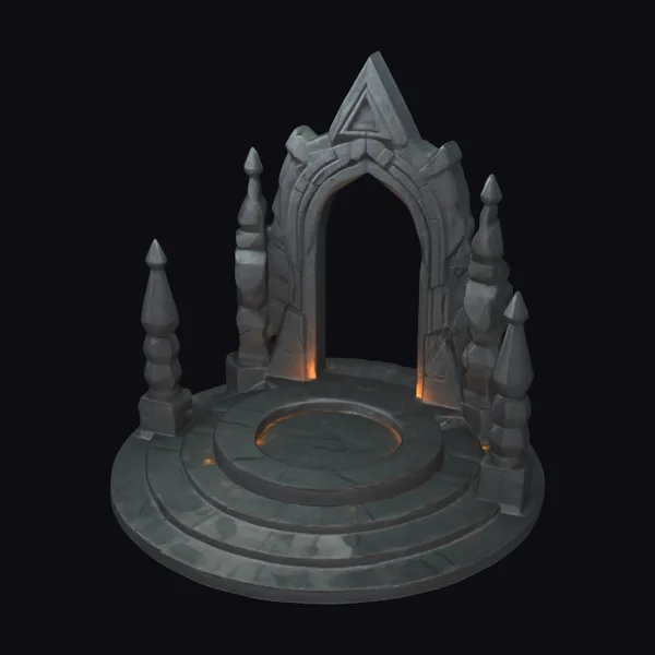 Mystical Stone Arch Altar