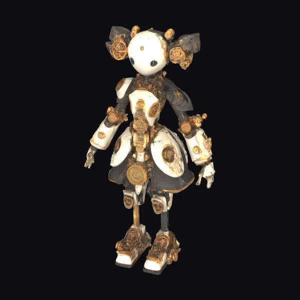 Steampunk Robot Girl