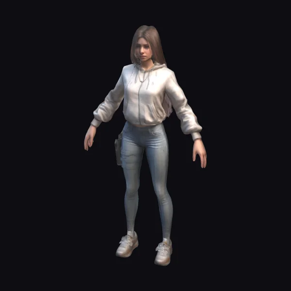 Female Streetwear Character