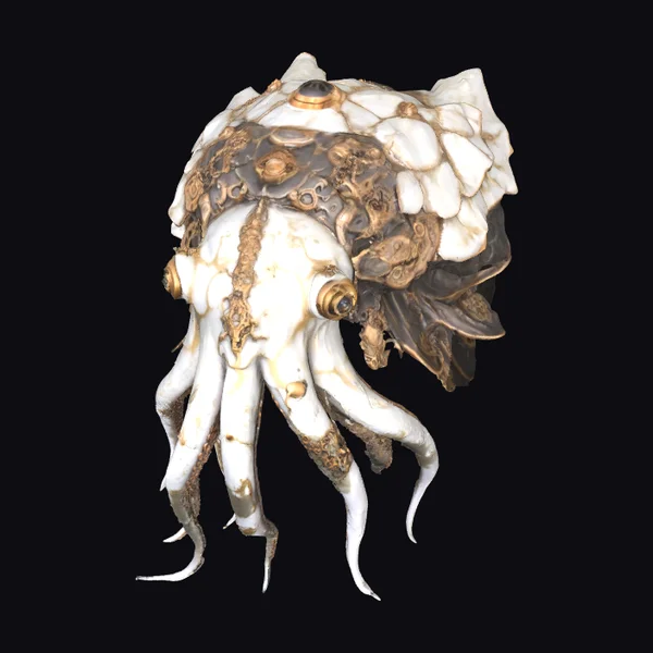 Ancient Cuttlefish Sculpture