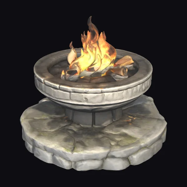 Stone Brazier Fire Pit