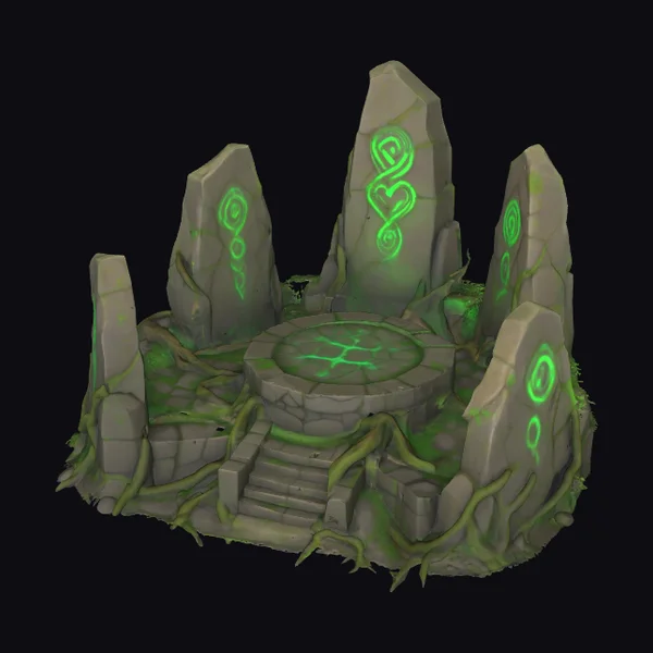 Glowing Ancient Stone Circle