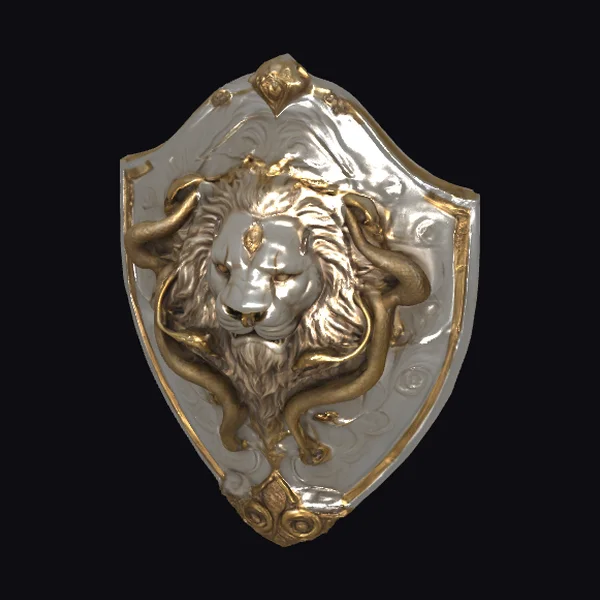 Lion Shield Emblem