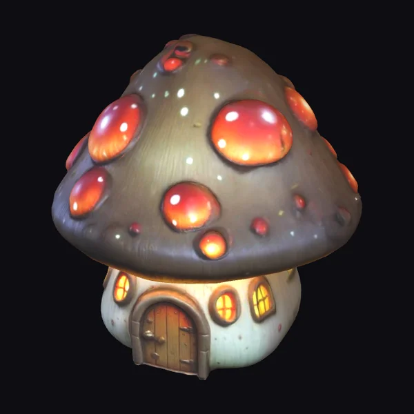 Glowing Mushroom House