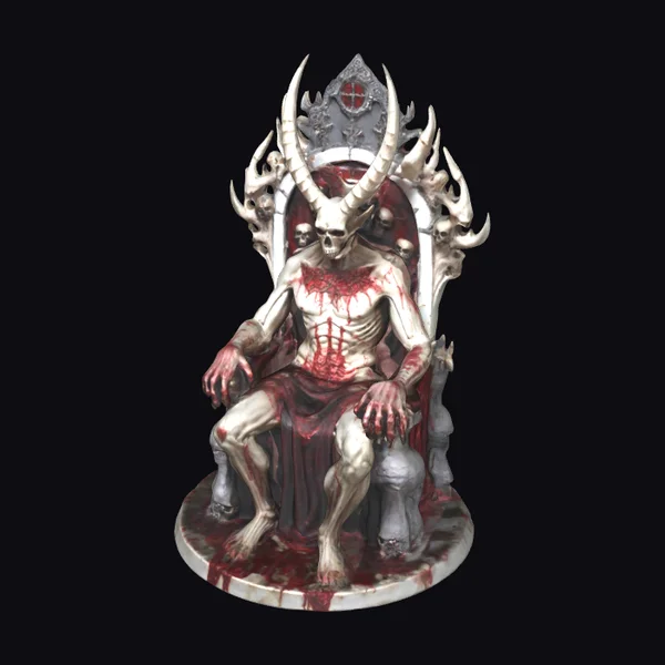 Satan on Bone Throne
