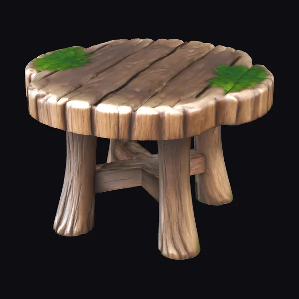 Wooden Fairy Garden Table