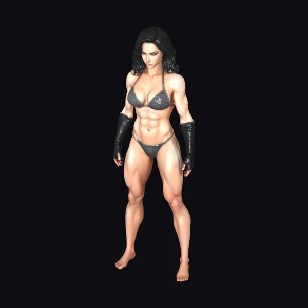 Muscular Female Warrior