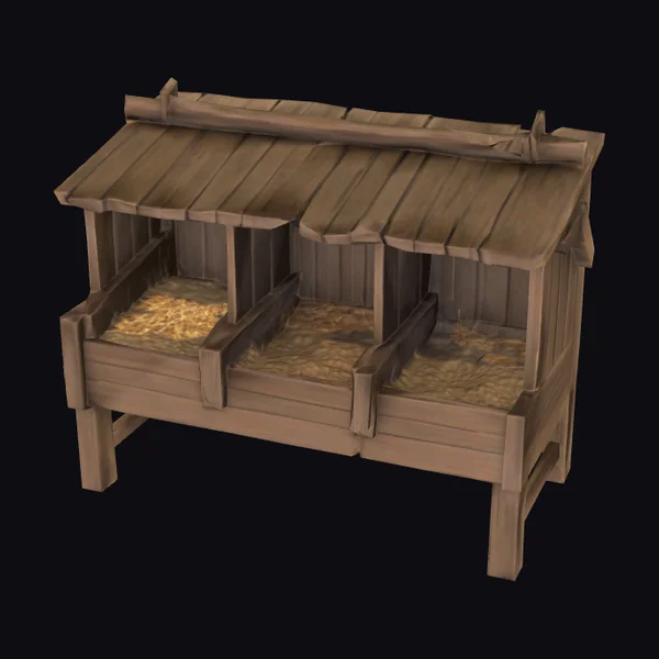 Wooden Feeder Station