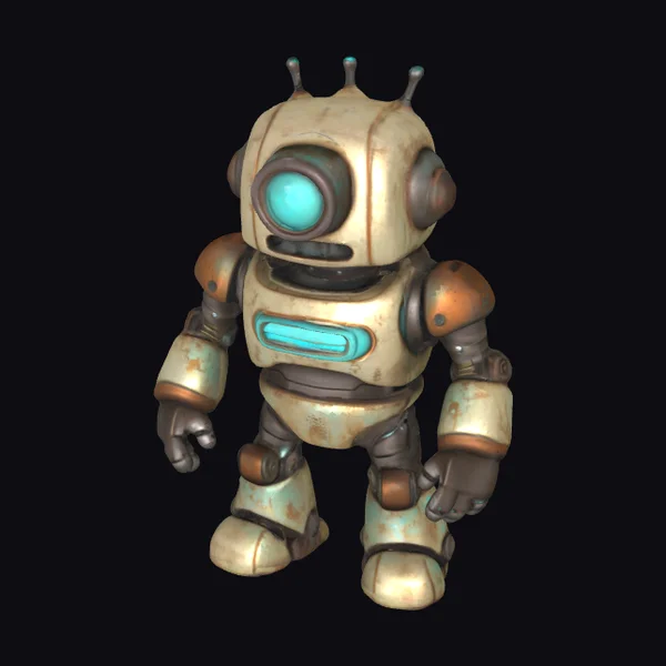 Rusty Robot Figure